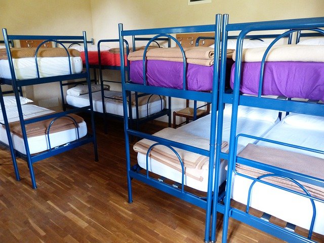 5 Hostel room image - How to travel on a budget
