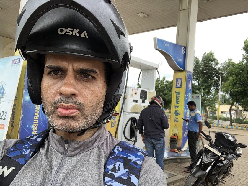 Fuel break before exiting Maharashtra