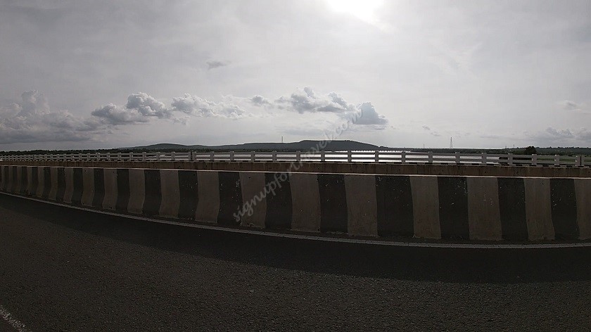 Almatti dam over river Krishna
