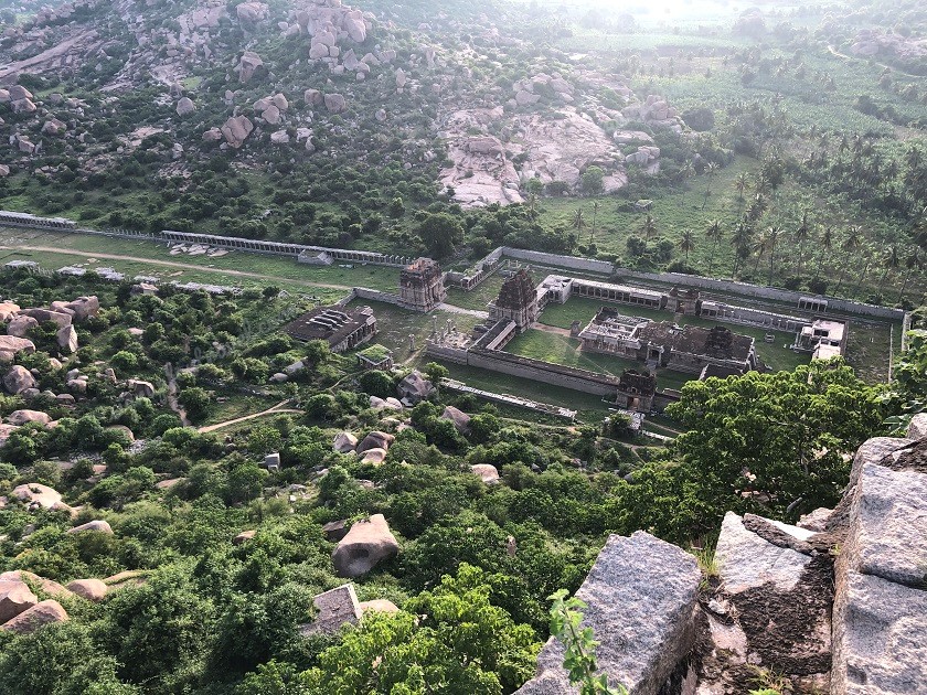Achyutaraya temple at the base of Matanga hills