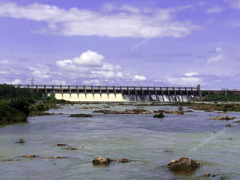 View of Tungabhadra dam