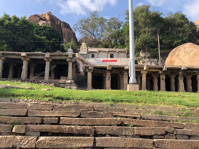 Yantrodharaka Anjaneya temple at Hampi