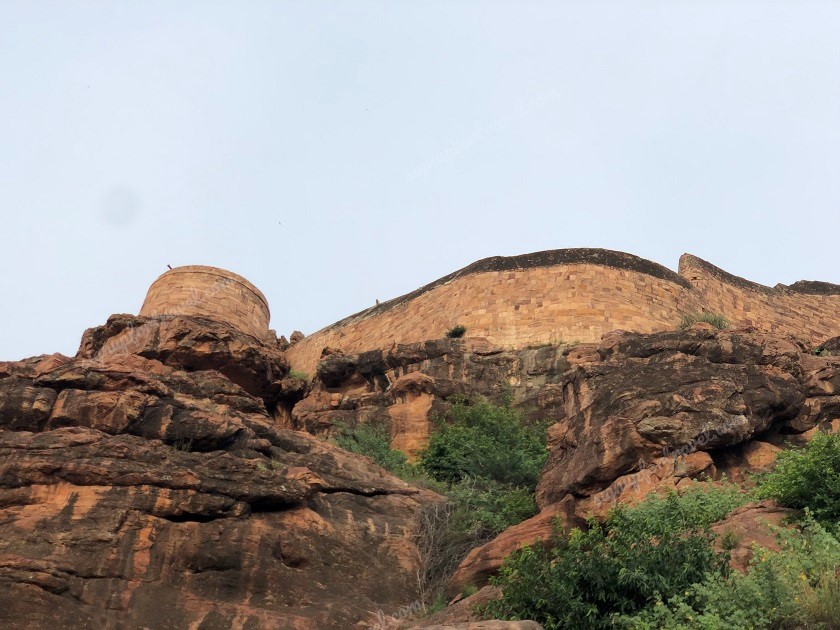 Fort on top of the hill at Badami