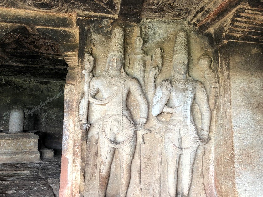 Inside Ravanaphadi, Aihole