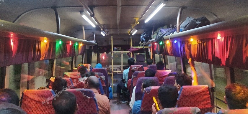Local bus ride to Paltan Bazaar Guwahati