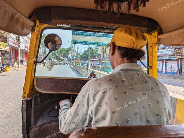 Auto Rickshaw from Assi ghat to Sarnath