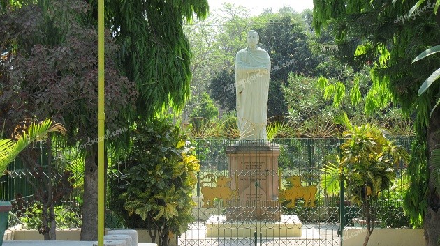 Statue of Anagarika Dharmapala -Sarnath