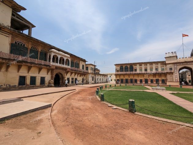 Another courtyard on the inside - Ramnagar Fort Varanasi