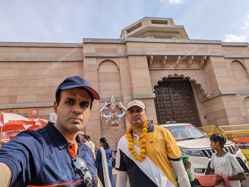 In front of Gate No. 4 of Kashi Vishwanath Temple - Varanasi