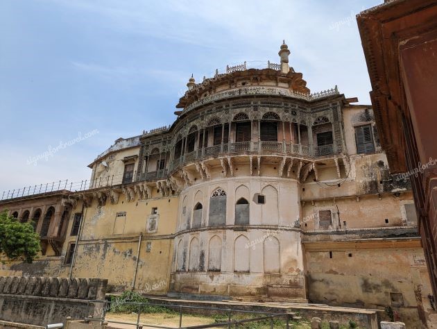 Ramnagar Fort as seen from riverside - Varanasi