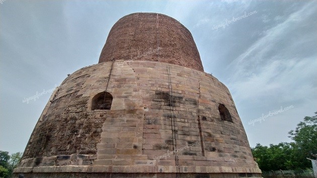 Dhamekh Stupa Close up Sarnath