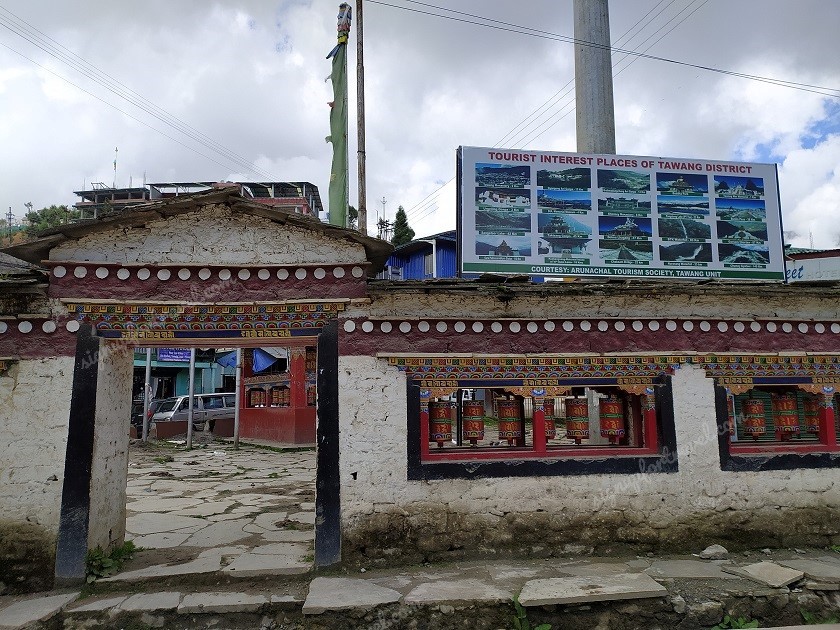 Tourist places in and around Tawang -Picture at main market